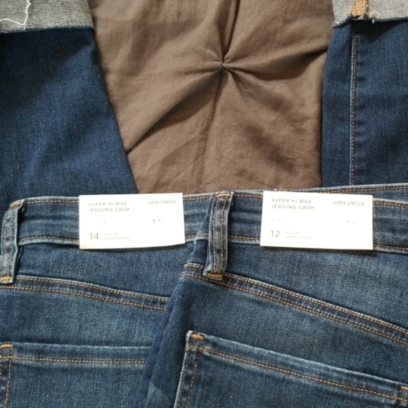 AE Hi-Rise Jegging Crop Campus Brights - Picture 4 of 5